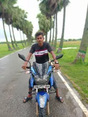 TVS Apache RTR 150 Matt Blue